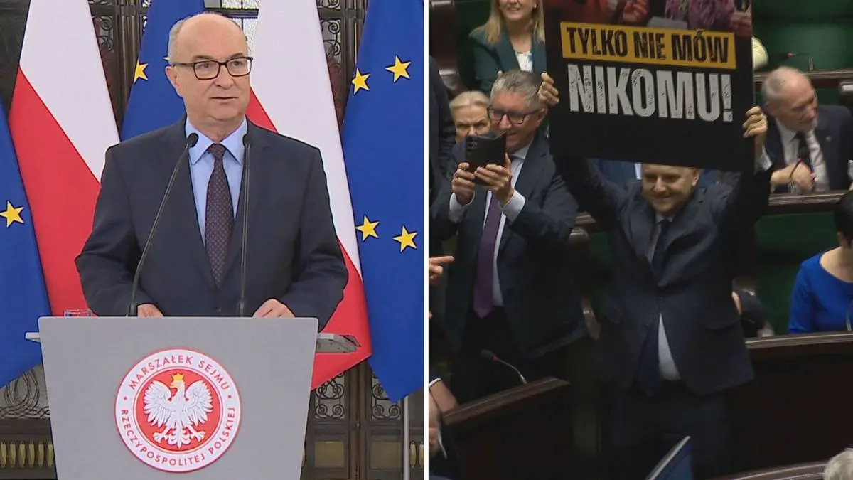 Zdjęcia polityków, Źródło: Polsat News