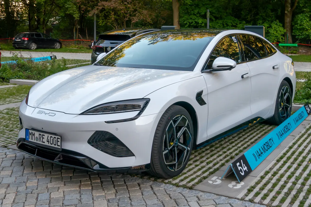 BYD Seal at IAA Open Space 2023 in Munich (Photo: Matti Blume)