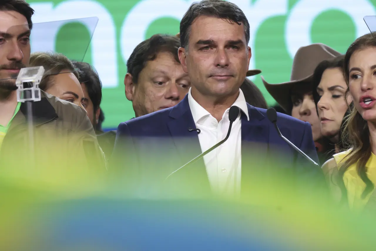 (Flávio Bolsonaro) Źródło: Leco Viana / Zuma Press / Forum
