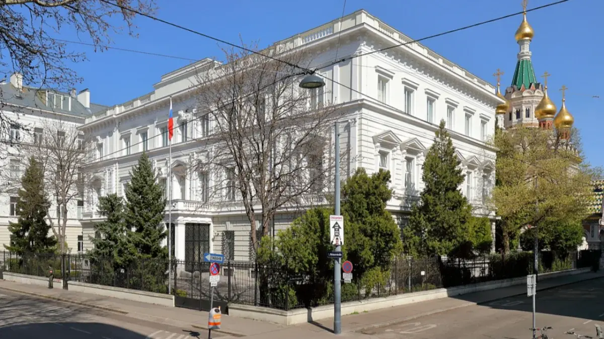 Ambasada Rosji we Wiedniu, Źródło: Onet