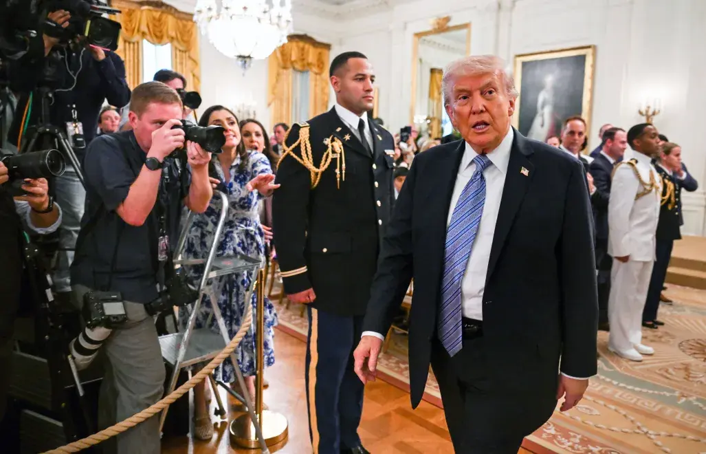 Prezydent Donald Trump, Źródło: PAP