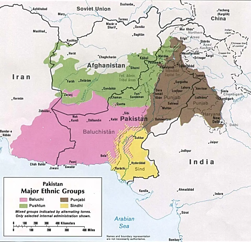 Główne grupy etniczne w Pakistanie - Wikipedia