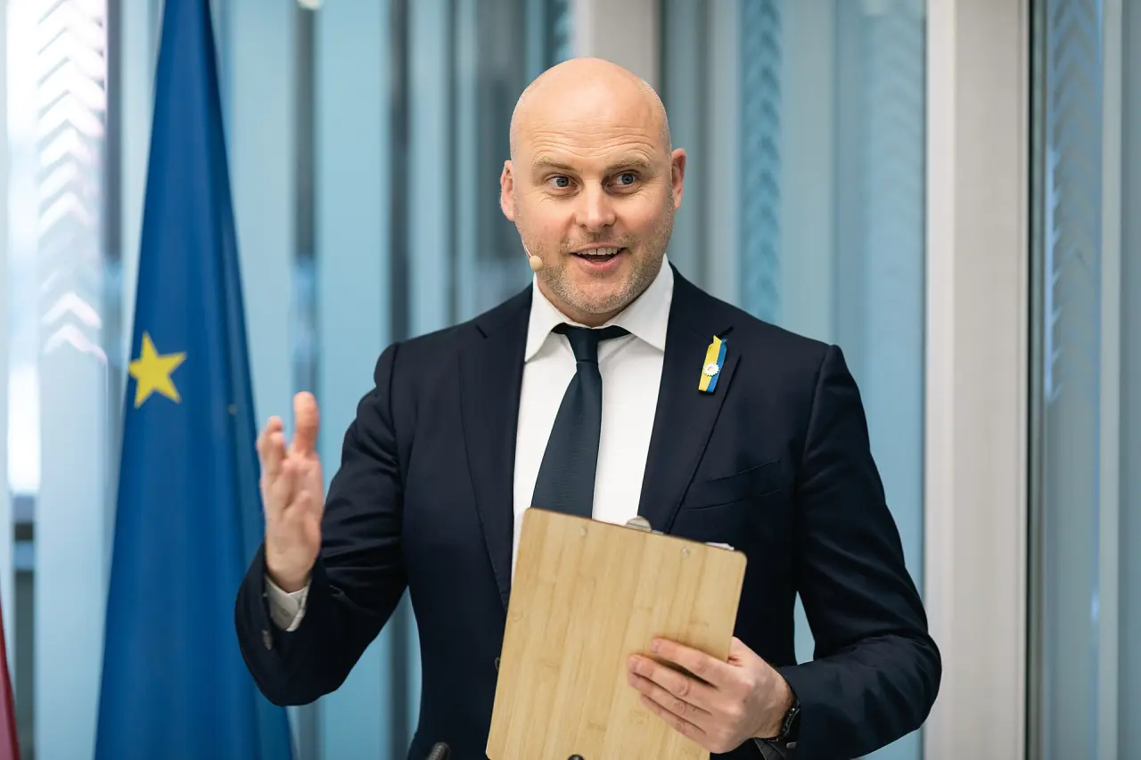 Premier Łotwy Andris Kulbergs, Źródło: Saeima