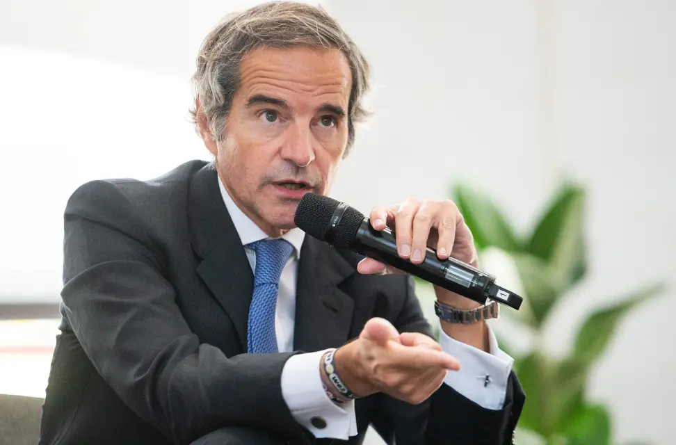 Szef MAEA Rafael Grossi