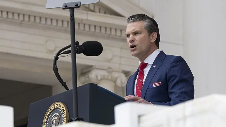 Sekretarz wojny USA Pete Hegseth