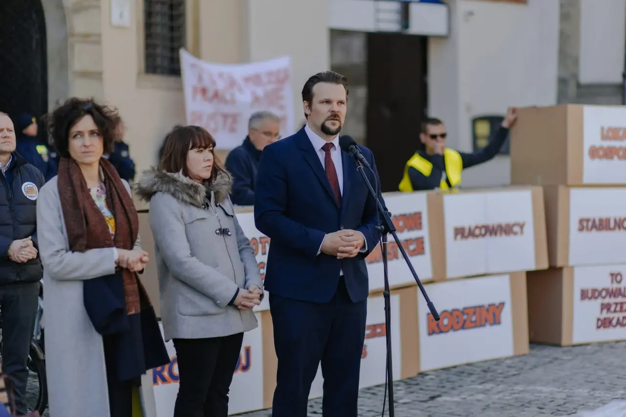 Michał Drewnicki, Źródło: Facebook (Strona: Michał Drewnicki - Radny Miasta Krakowa / Publikacja: 22 kwietnia)