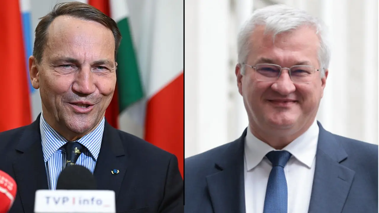 Radosław Sikorski  / Andrii Sybiha