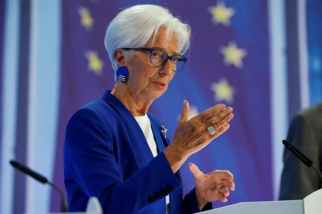 Prezes EBC Christine Lagarde, Źródło: Reuters / Forum (fot. Heiko Becker)