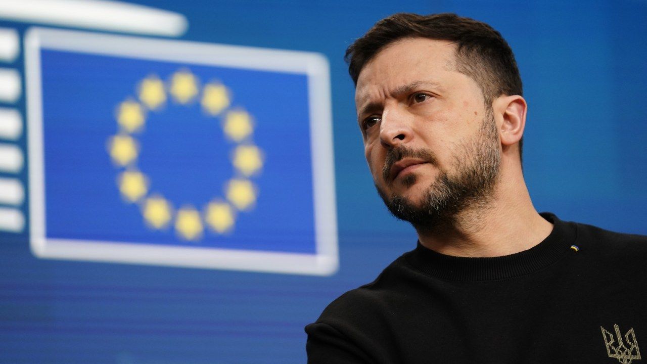 Wołodymyr Zełenski, Żródło: TVP info